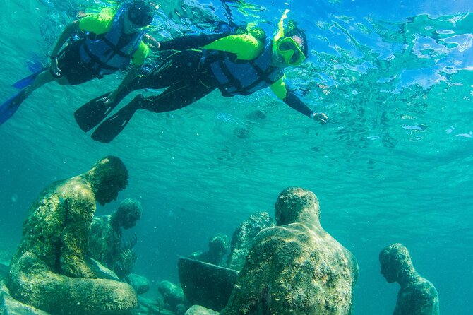 2-Hour Snorkeling Paradise Reef in Cancún Underwater Museum - From Aquaworld Cancun to Punta Nizuc reef: the 2-hour flow