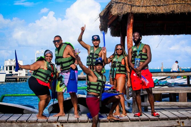 3 in 1 Jungle Speedboat and Snorkeling in Cancun - Stop 2: Snorkeling the Mayan Reef (El Meco) for Real Marine Life
