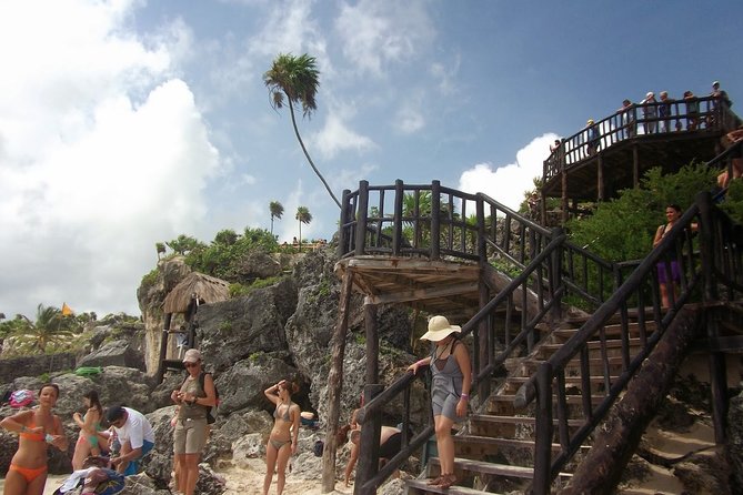 4 PLACES 1 DAY Tour to Coba and Tulum Ruins, Cenote and Playa del Carmen. - Group size, guides, and the difference between a tour and a ride