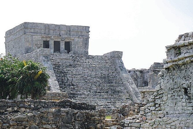 4 Places, 1 day: Tulum, Coba, Cenote & Playa del Carmen - Tulum Archaeological Site: sea views, guided facts, and photo time