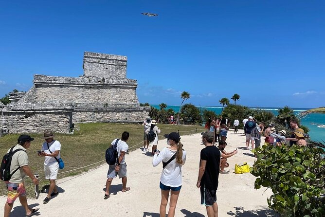 4x1 Full Day Tour: Tulum, Coba, Cenote and PDC, from Cancun - A Full Day That Packs Maya, Water, and 5th Avenue