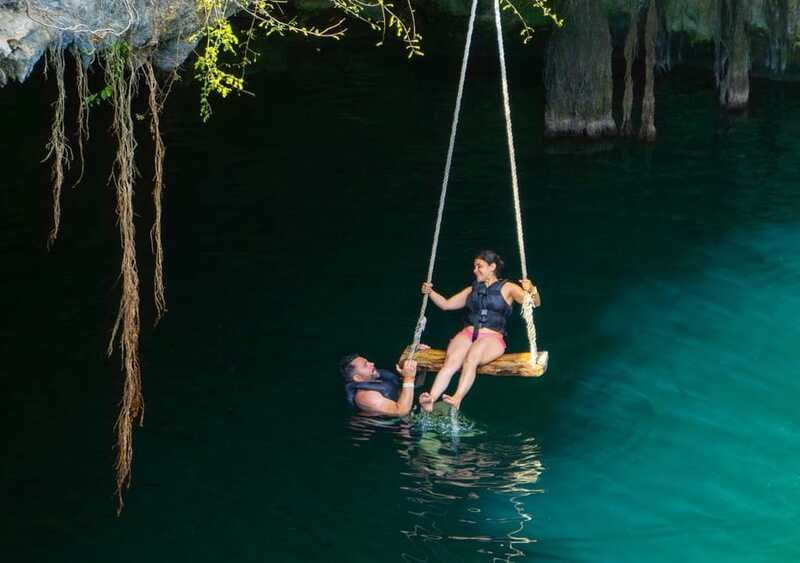 4X1 Tour: Coba and Tulum Ruins, Cenote and Playa del Carmen - Buffet lunch and drinks: good fuel, not a beverage package
