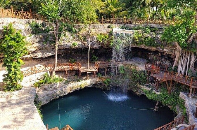4x1 tour:Tulum/Coba,Cenote,Mayan Village& 5th Av Playa del Carmen - Cenote Taak Bi Ha: The Cooling Break That Makes the Day Feel Worth It