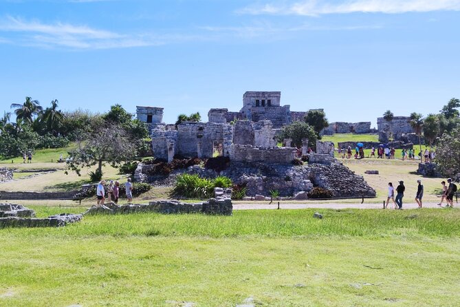 4X1 TOUR Tulum, Coba, Cenote & Playa del Carmen with buffet - Coba’s archaeological zone: a pyramid visit with real free time
