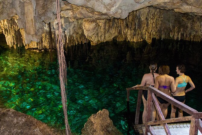 Admission Ticket to Cenotes Zapote EcoPark - Snorkeling Cenote Zapote: masks, life jackets, and jump-platform fun