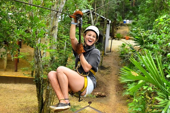 Adrenaline Tour with ATV, Ziplines and Cenote from Cancun - Zipline and Hanging Bridges: Shorter Than Big Parks, Still a Real Rush