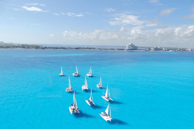 All Inclusive Caribbean adventure, reef snorkeling, Food & Drinks - Beach-Club Lunch and Free Time on Isla Mujeres: Your Two Ways to Enjoy the Stop