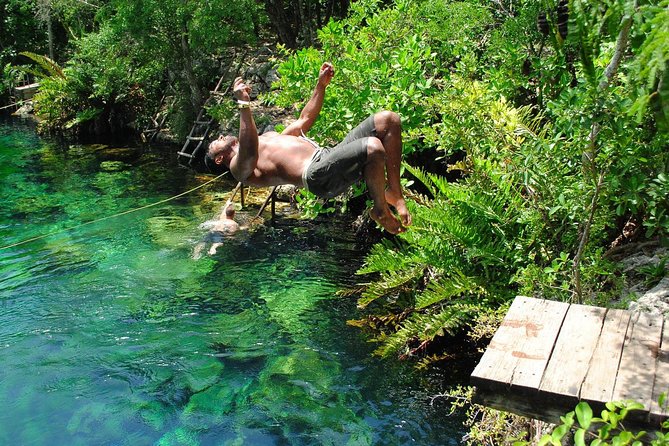 Amazing Adventure Experience in Riviera Maya: ATV'S, ZIPLINING AND MAYAN CENOTE - Riviera Maya Adrenaline: ATV, Zipline, and Cenote Swim in One Block