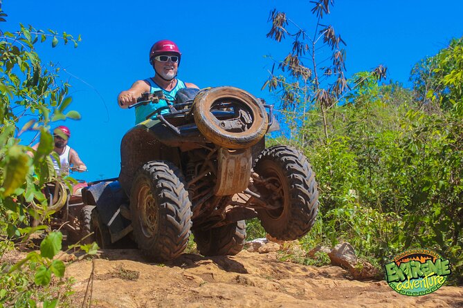 ATV Cenote & Ziplines Activities from Riviera Maya - ATV jungle ride: your 50-minute dose of adrenaline