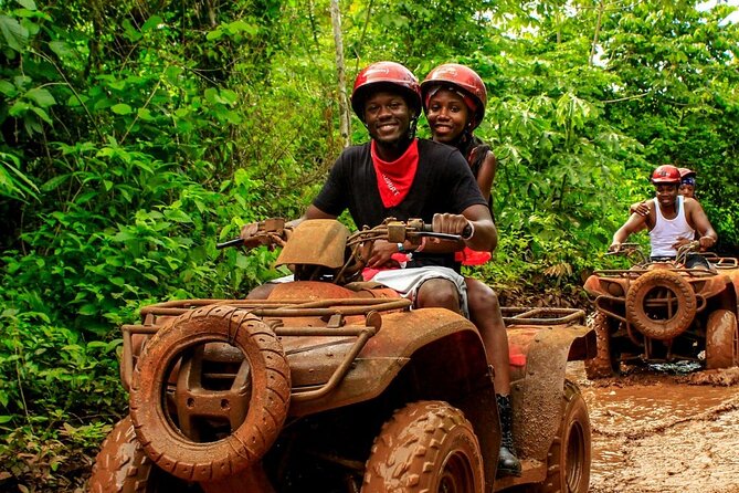 ATV Experience from Cancun adrenaline day! - Zipline Circuit Over the Trees and Hanging Bridges