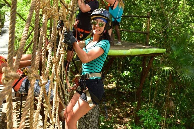 ATV Jungle Ride, Cenote & Ziplines! Roundtrip - Playa Del Carmen - The cenote swim: refreshing water, simple preparation
