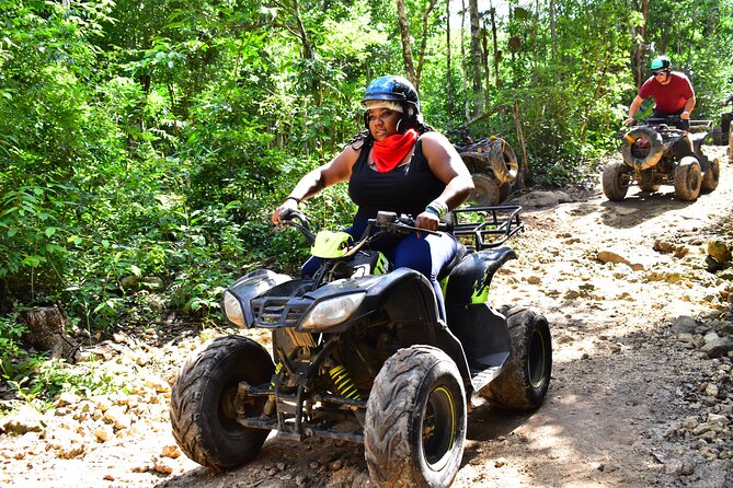ATV's (shared), Ziplines & Cenote! Half-Day with Transportation from Cancun - Getting picked up in Cancun without the stress