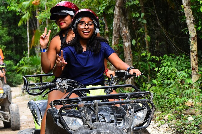 ATV (shared), Horse Back Riding, Ziplines, & Cenote from Cancún - Horseback Riding Through Paradise: A Cooler Pace After the Engine Noise