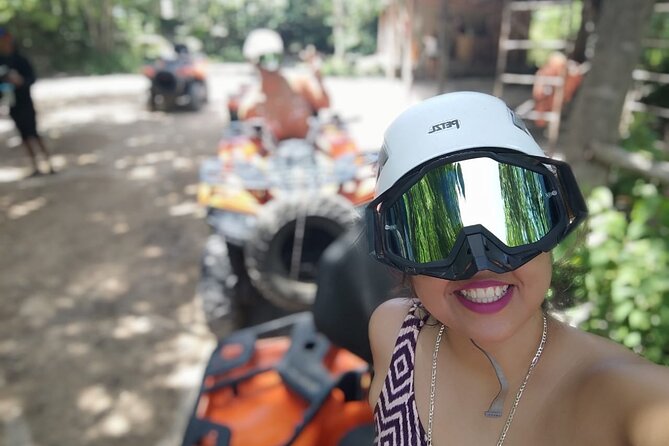 ATV Single, Tulum Ruins & Underground Cenote from Cancun - Stop 2 at Tulum ruins: guided history next to the beach