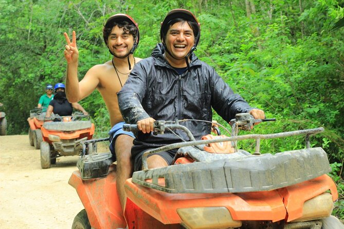 ATV Tour from Cancun and Puerto Morelos with Ziplines and Cenote. - ATV in the jungle: security gear, guided routes, and what to expect