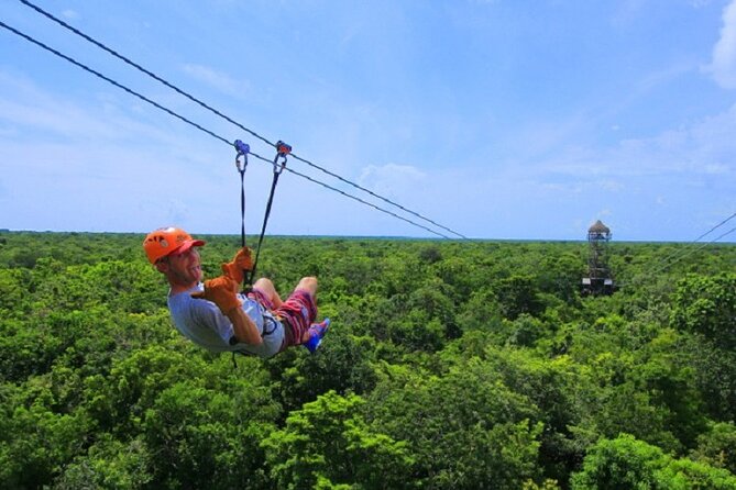 ATV & Zip Lines Single From Playa del Carmen - Food and downtime: the Mexican buffet at the end