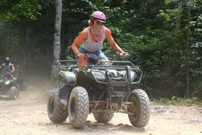 ATV Ziplines, Cenote, Lunch, Horseback Riding and Tequila Tasting - The zipline circuit and hanging bridges: treetops with balance tests
