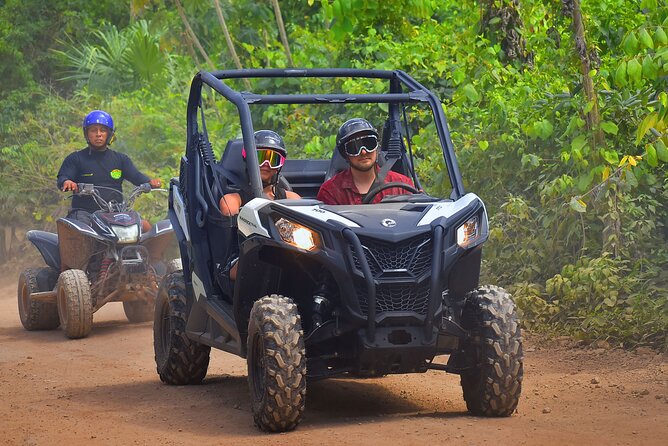 ATV, Ziplines & Cenote with Transportation - Stop 1: Extreme Adventuring and the ATV Jungle Ride