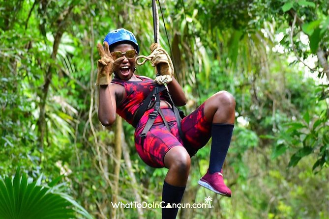 ATV, Ziplining & Cenote Tour, Transportation & Tequila Tasting - Cenote Verde Lucero: Cooling Off in Natural Freshwater