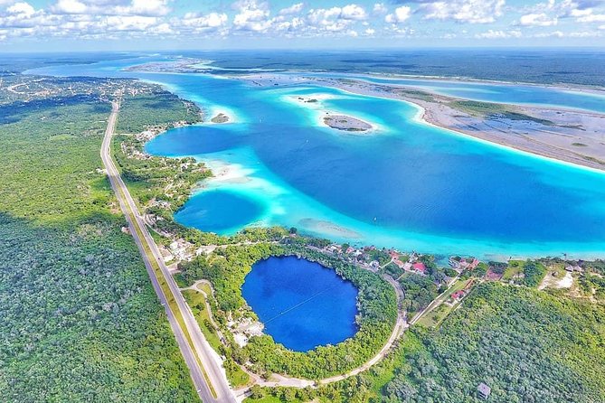 Bacalar Lagoon All Inclusive with Transportation Breakfast and Lunch - Cenote Azul: breakfast, swimming, and the important vest note