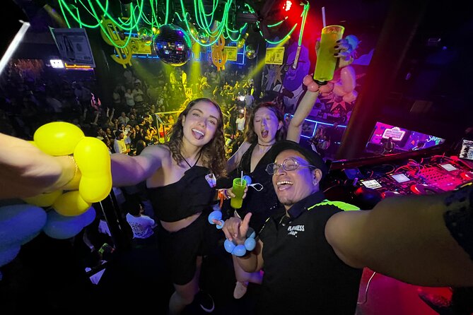 Bar Crawl Madness Tour in Cancun - Club Stops by Day: The Real Route Around Cancun