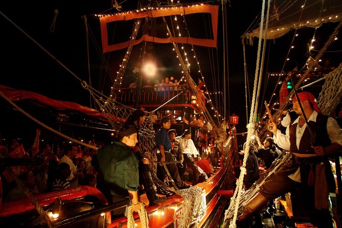 Be amazed with PIRATE SHOW in Cancun, includes Dinner & Open Bar - Price and value: $109 plus the $20 dock fee