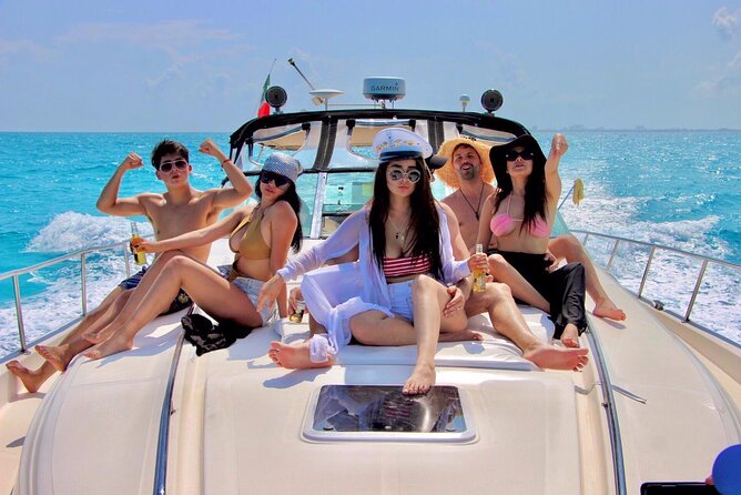 Beautiful Yacht SeaRay 48ft / 15PAX 25P16 - Routes: Isla Mujeres vs Cancun Bay (and what you’re choosing)