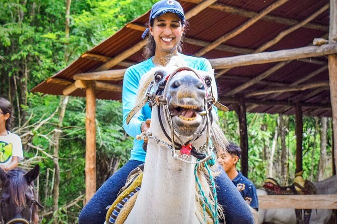 Best ATV & Mavericks Experience in Cancun + Cenote + Zip Lines - Cenote la Noria: cooling off in a real natural pool
