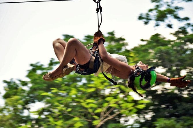 Best Combo from Cancun - Zipline Cenote ATV (Shared) and Lunch From Cancun - The Six-Line Zipline Circuit: Jungle Views and Safety Checks