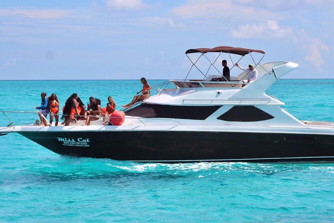 Big Yacht 48ft Rental up to 15 Pax snorkel - A Private 48ft Yacht in Cancun Waters