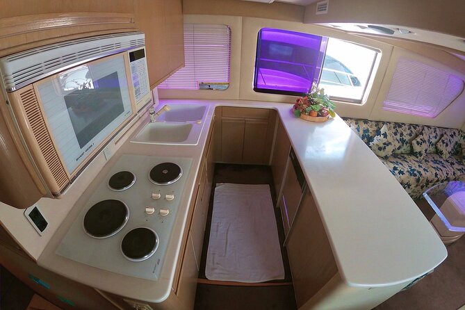 Biggest Luxury Yacht Boat Best in Cancun up to 28 pax - Isla Mujeres and Playa Norte: Snorkel and Anchor Time