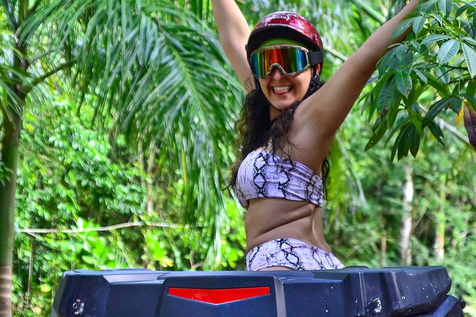 Cancun Adrenaline Rush; ATV, Zipline and Cenote discovery - Cenote Swim on the Cenotes Route: The Best Moment for Some People, Skipable for Others