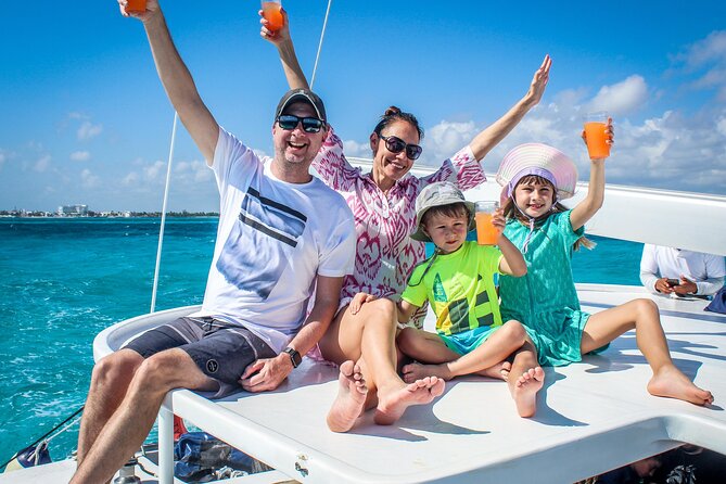 Cancun All Inclusive Catamaran Tour to Isla Mujeres - Spinnaker and other weather-dependent moments