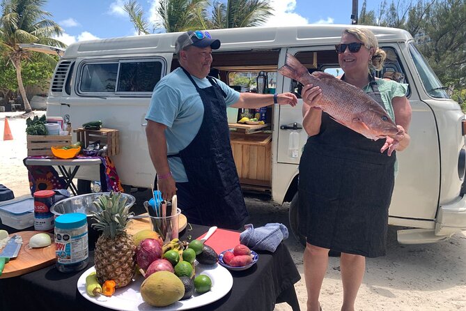 Cancun Beach Seafood Barbecue Class in a Kombi - Key things that make this class worth your time