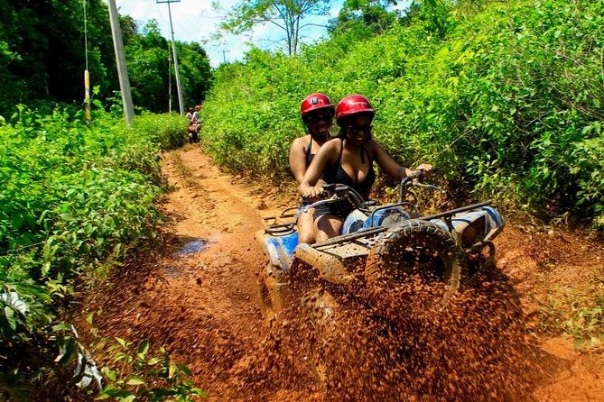 Cancun Best ATV Tour, Ziplines and Cenote Swim with Lunch - How the day feels: ATV heat, zip line speed, and cenote calm