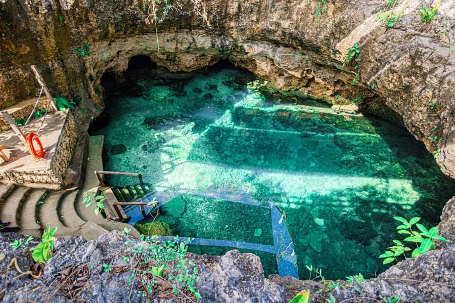 Cancun: Cenotes El Retoño entrance with transportation, lunch, and guided tour. - Swimming two cenotes: crystal water, real rules, and the best pacing