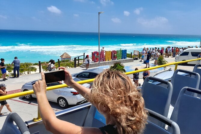 Cancun City Sightseeing and Shopping Tour on a Double Decker bus - Downtown + Avenida Tulum: Landmarks Beyond the Beach Strip
