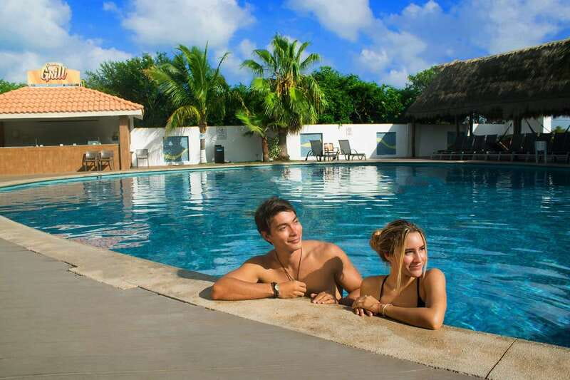 Cancún: Dolphin Encounter on Isla Mujeres with Buffet - Pool Time + Lounge Chairs + Buffet Lunch: Where the Day Gets Easy