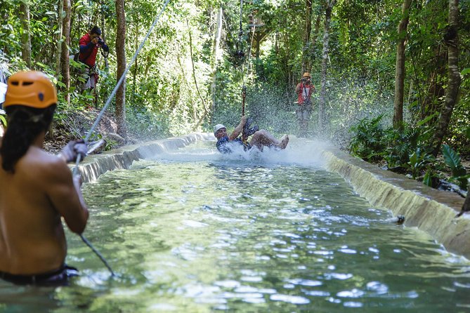 Cancun Extreme Zipline Canopy Tour - The Main Event: Flying the 2-Mile Jungle Canopy Zipline Course
