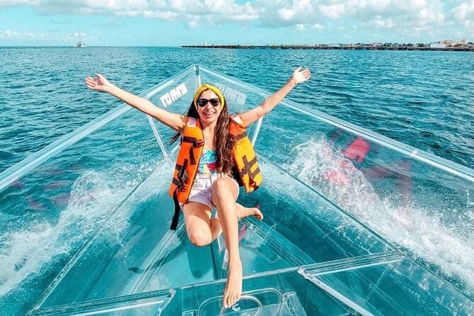 Cancun Glass Boat Sightseeing Cruise - The Photos Moment: Fun Keepsake or Extra Cost?
