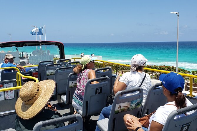 Cancun Guided Bus City Tour (from Cancun and Riviera Maya) - Playa Delfines and the Cancun Sign: Great Photos, Line and Time Reality