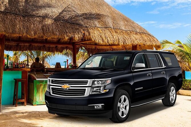 Cancun Hotel-Airport Private Deluxe SUV - The Airport Meet-Up: Sign, Voucher, Then Your Vehicle