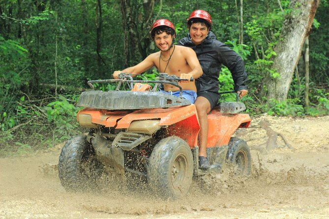 Cancun Jungle Adventure ATVs, Ziplines & Cenote Swim - Hitting the Mayan jungle on an ATV: fun, physical, and a little messy