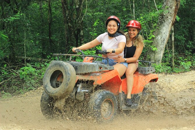 Cancun Jungle Adventure ATVs, Ziplines & Cenote Swim - Zip lines over the treetops: the adrenaline shift that feels worth it