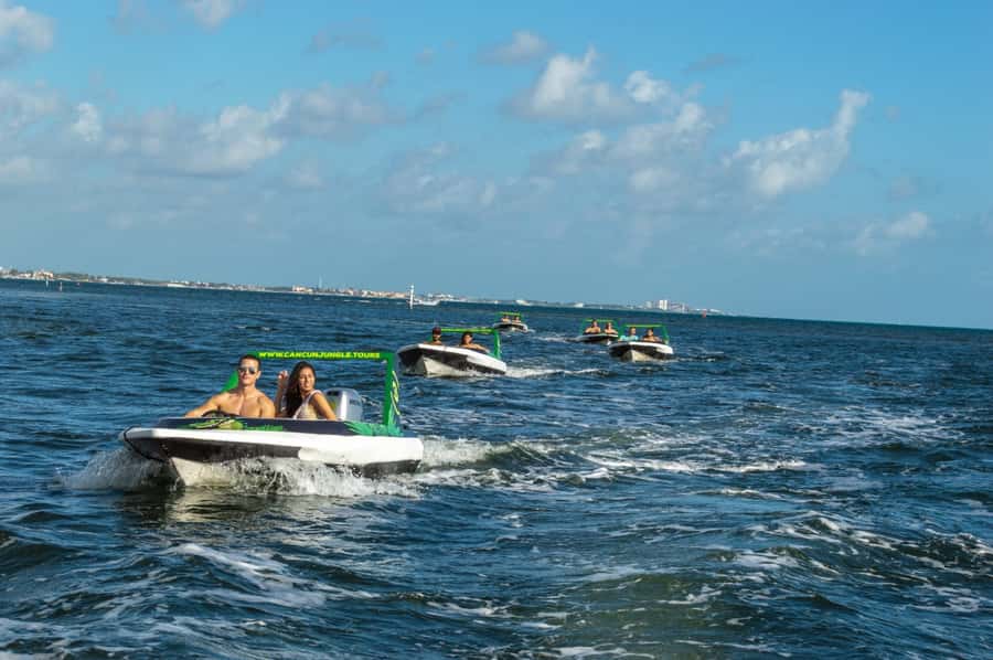 Cancun: Jungle Speedboat and Snorkeling Tour Adventure - Lagoon walking and breaks that keep the energy up