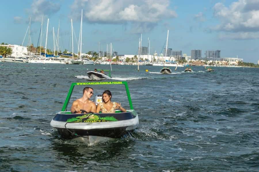 Cancún: Jungle Tour and Speed Boat Tour Adventure - Marina Chac Chi Meet-Up: Finding It Without Stress
