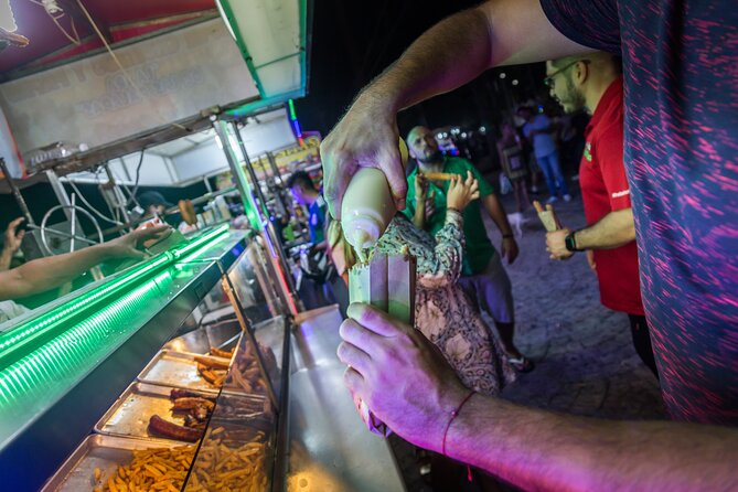 Cancun Local Experience: Taco and Beer Food Tour - Beer, sides, sauces, churros, and Mariachi at the table