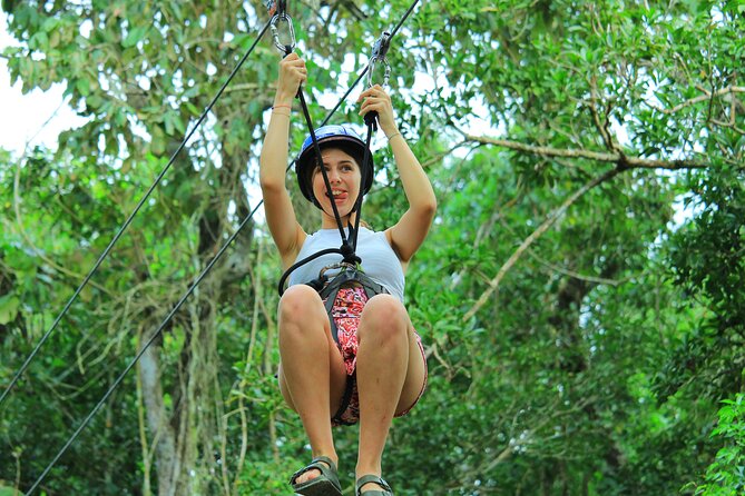 Cancun Mayan Pass: ATV, Cenote, Zipline, Transportation & Horses - Cenote in a limestone cave: swim, jump, or stairs to the underground pool