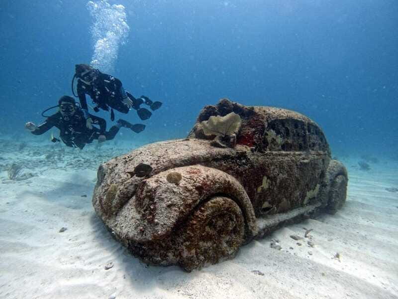 Cancun: Musa Underwater Museum & Reef Discover Scuba Diving - Speedboat ride: calm logistics before the water