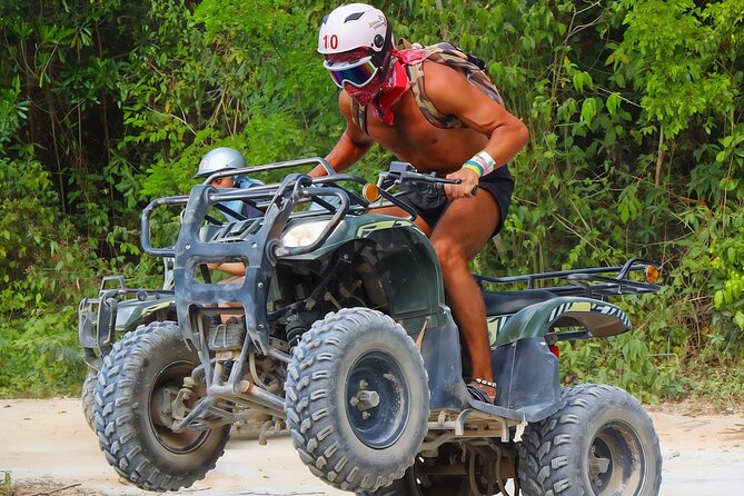 Cancun Off-road: ATVs trip, Ziplines, Cenote swim & Tasty Snacks - A Cancun jungle day built for adrenaline and cooling down